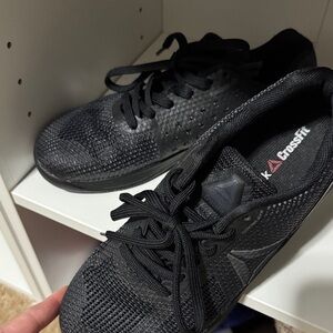 Reebok Black Athletic CrossFit Shoes